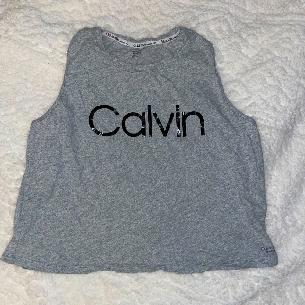 Calvin Klein athletic tank!